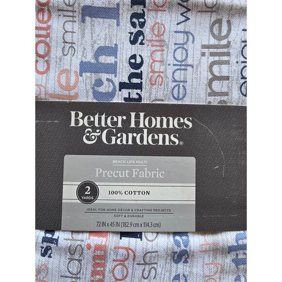 Better Homes & Gardens 4 Yards Precut Fabric 100% Cotton Projects DIY Sewing - Picture 2 of 4